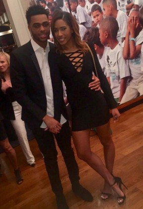 D'Angelo Russell Dating USC Volleyball & Law Student Niki Withers ...