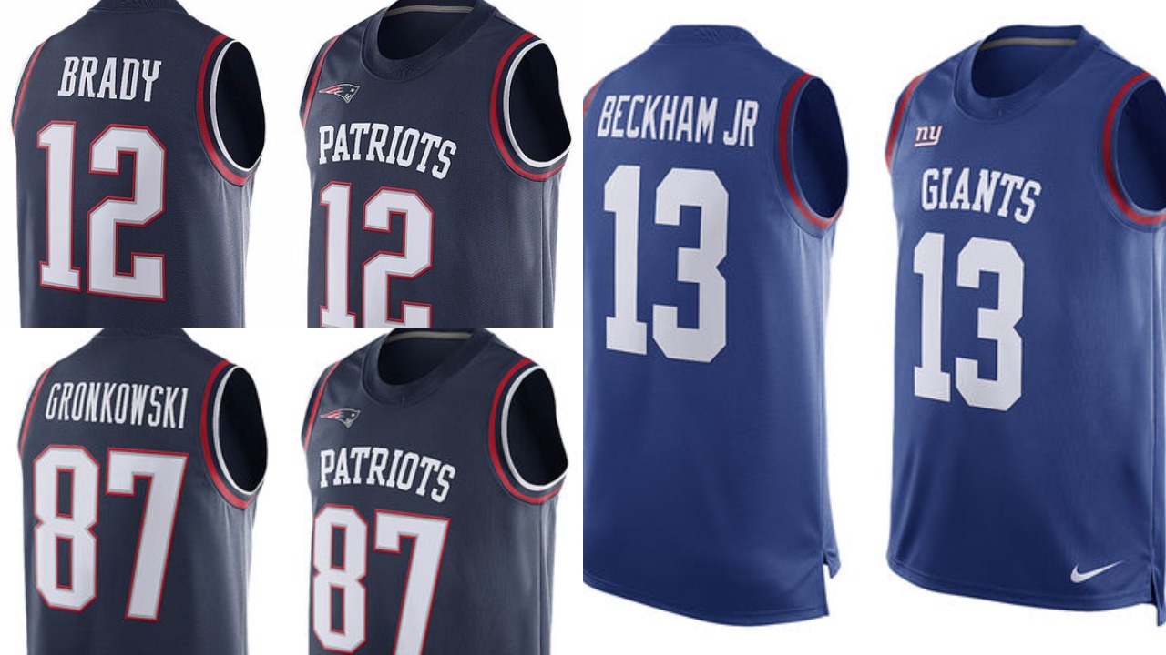 NFL Releases NBA Style Tank Top Jerseys 