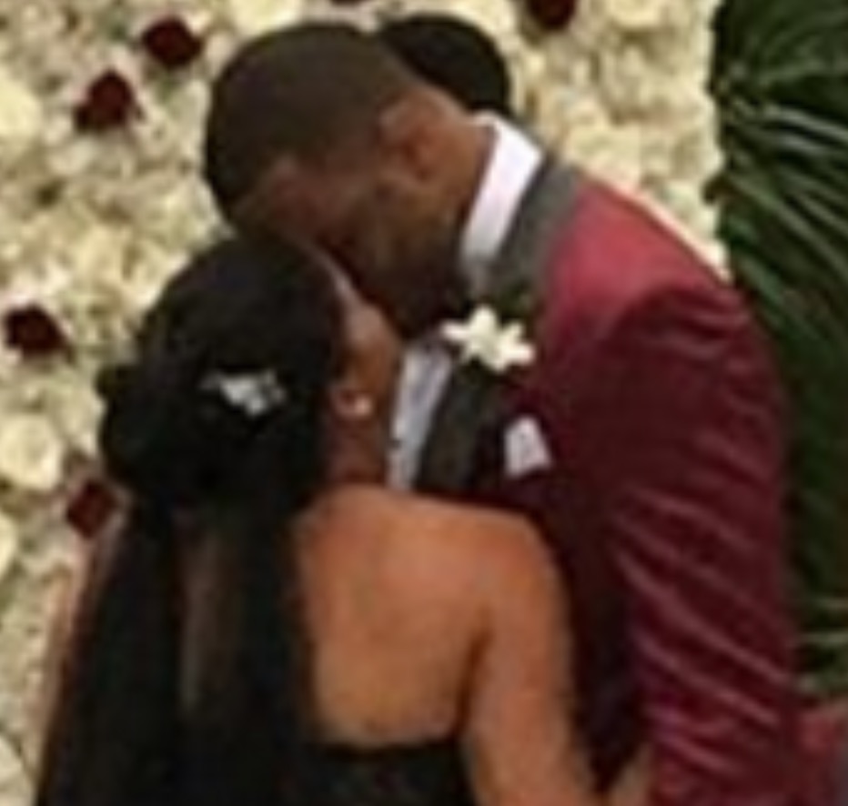 NBA player Kenyon Martin marries girlfriend Shakira Watson on a yacht near  Miami