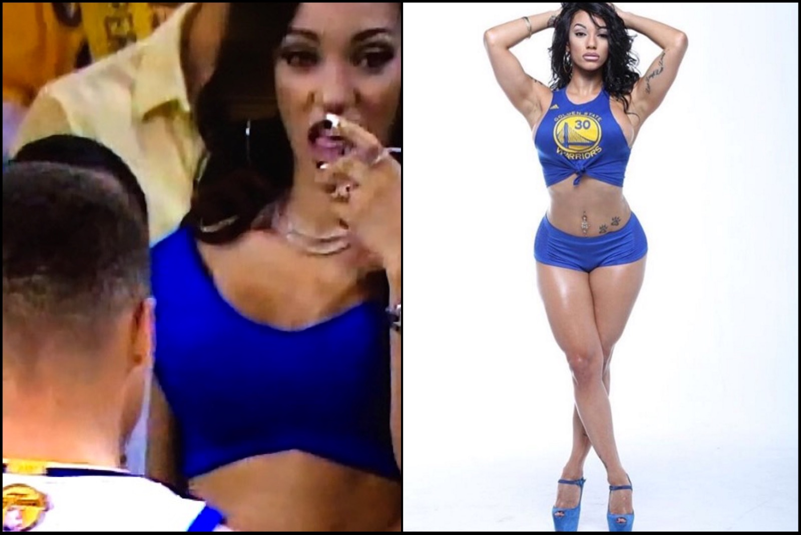 IG Model Checking Out Steph Curry IDed as Roni Rose (Pics-Vids) .