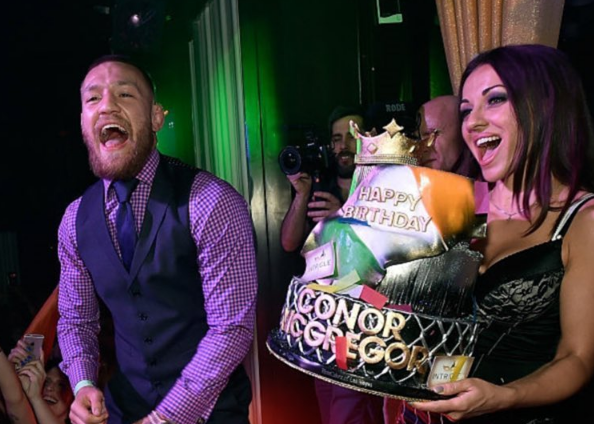 Conor McGregor Birthday Vegas