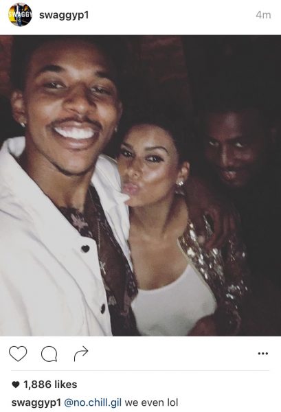 Swaggy p Laura Govan Gilbert arenas