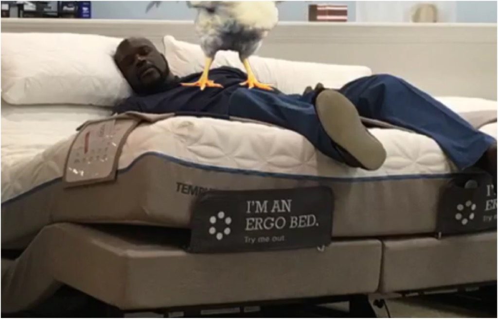 Video: Temper-Pedic Creates Custom "Shaq Sized" Bed | BlackSportsOnline