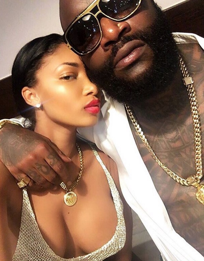 Rick Ross loves him some IG models and that is ok. 
