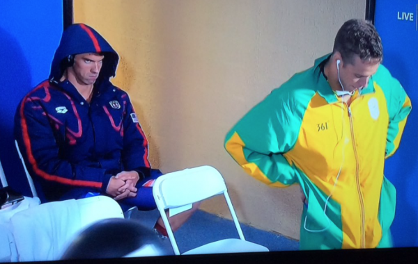 Phelps death stare
