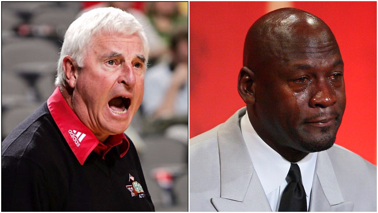 bobby knight michael jordan