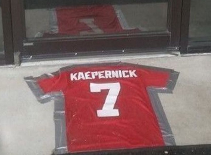 kaepernick jersey doormat