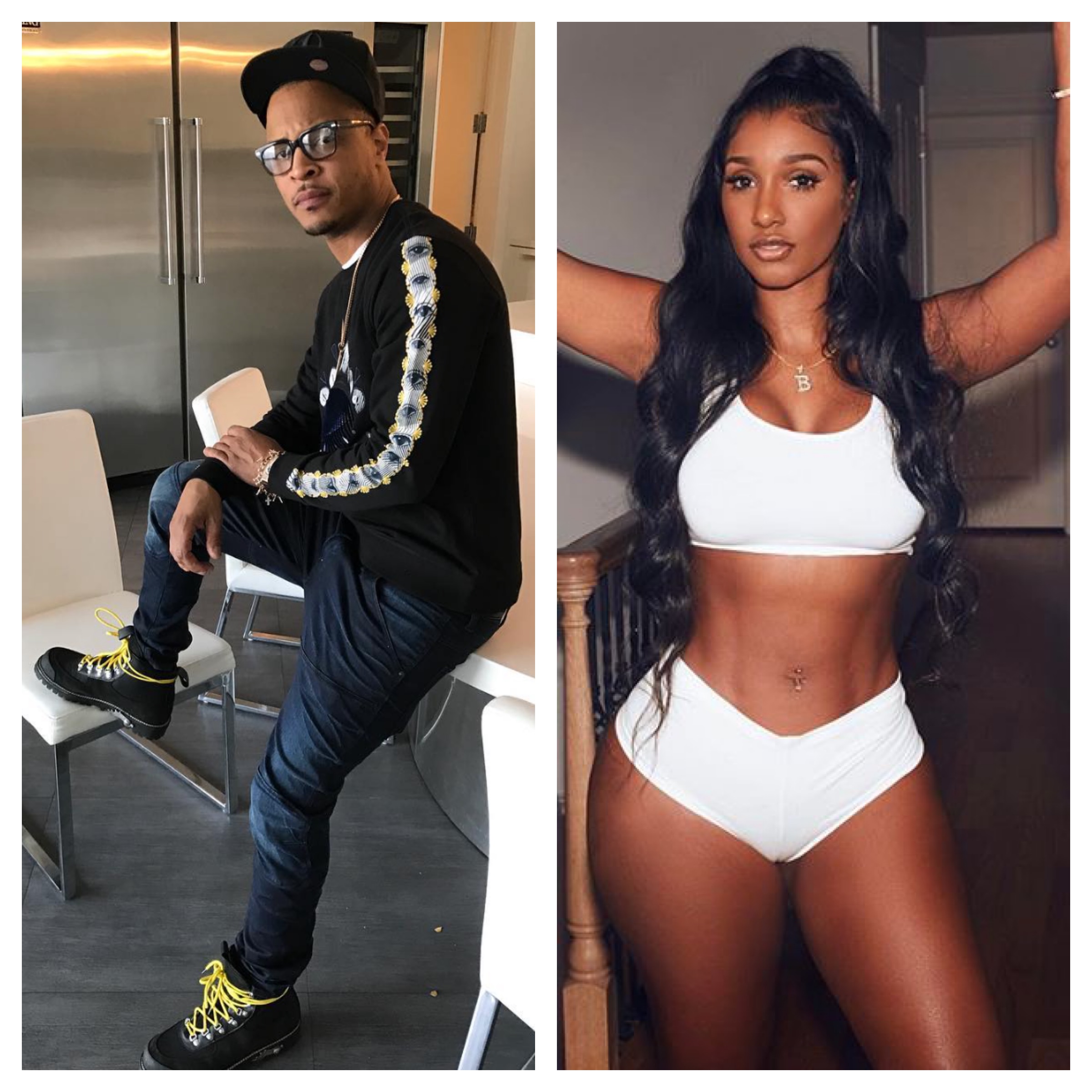 Fans Try To Piece Together T I With Bernice Burgos While Trying To Save Marriage Photos