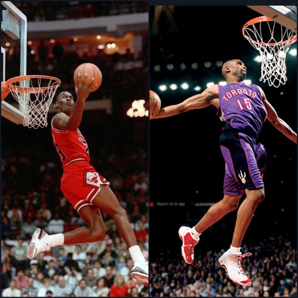 vince carter michael jordan