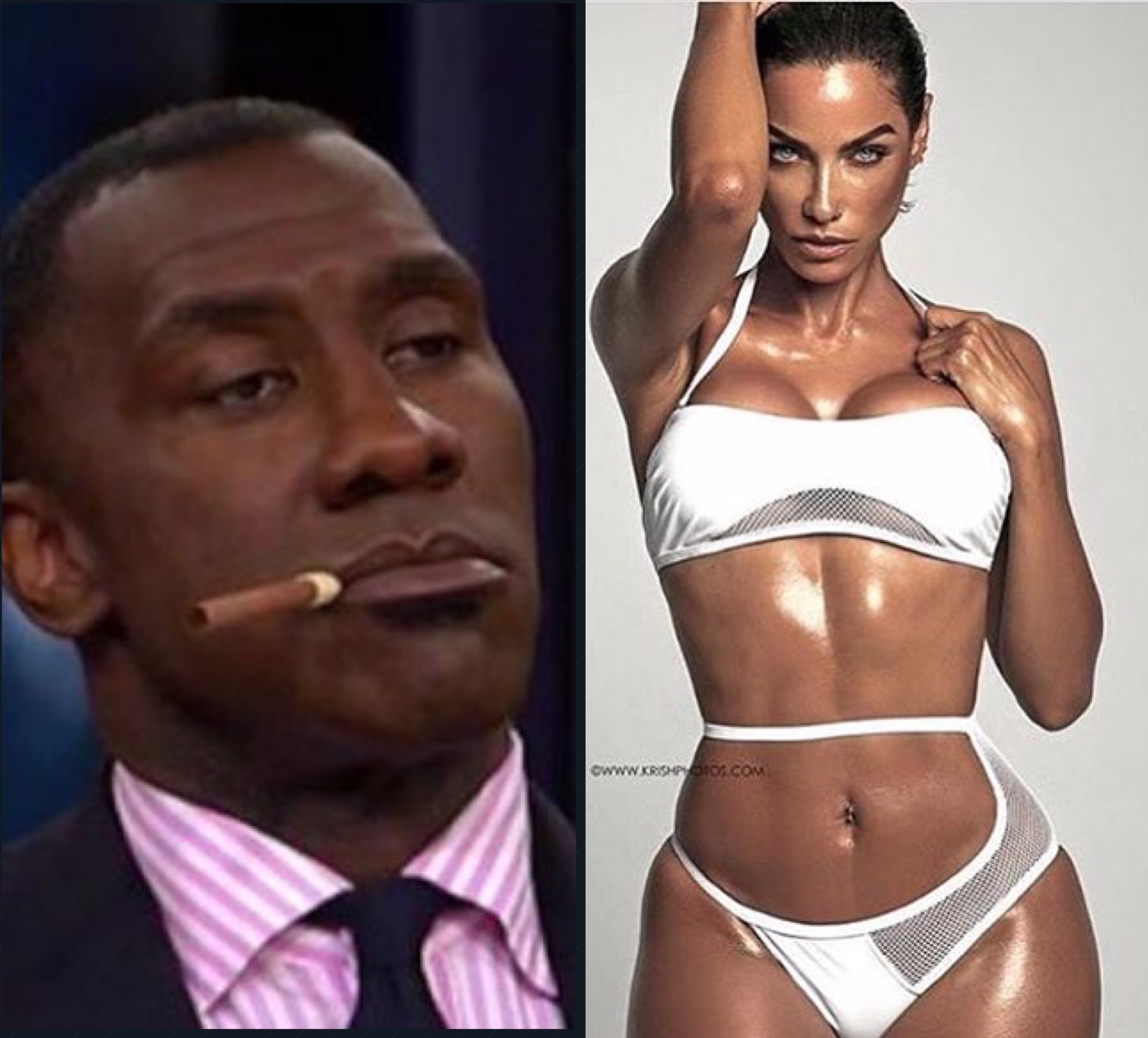 Shannon sharpe naked