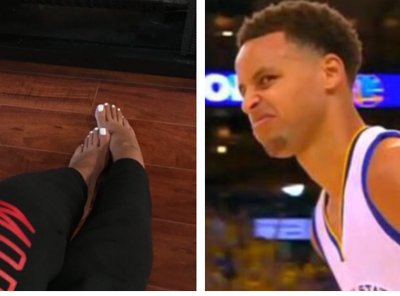 566px x 419px - Porn Star Mia Khalifa Tweets Steph Curry Foot Pic For His Fetish ...