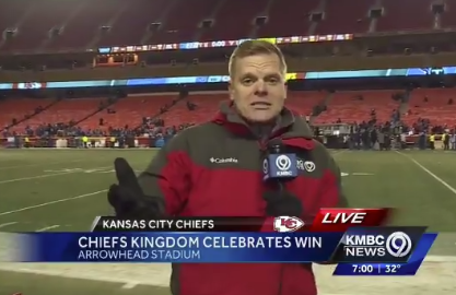 Kansas City Local News Jumps The Gun & Chyron Says They're Celebrating ...