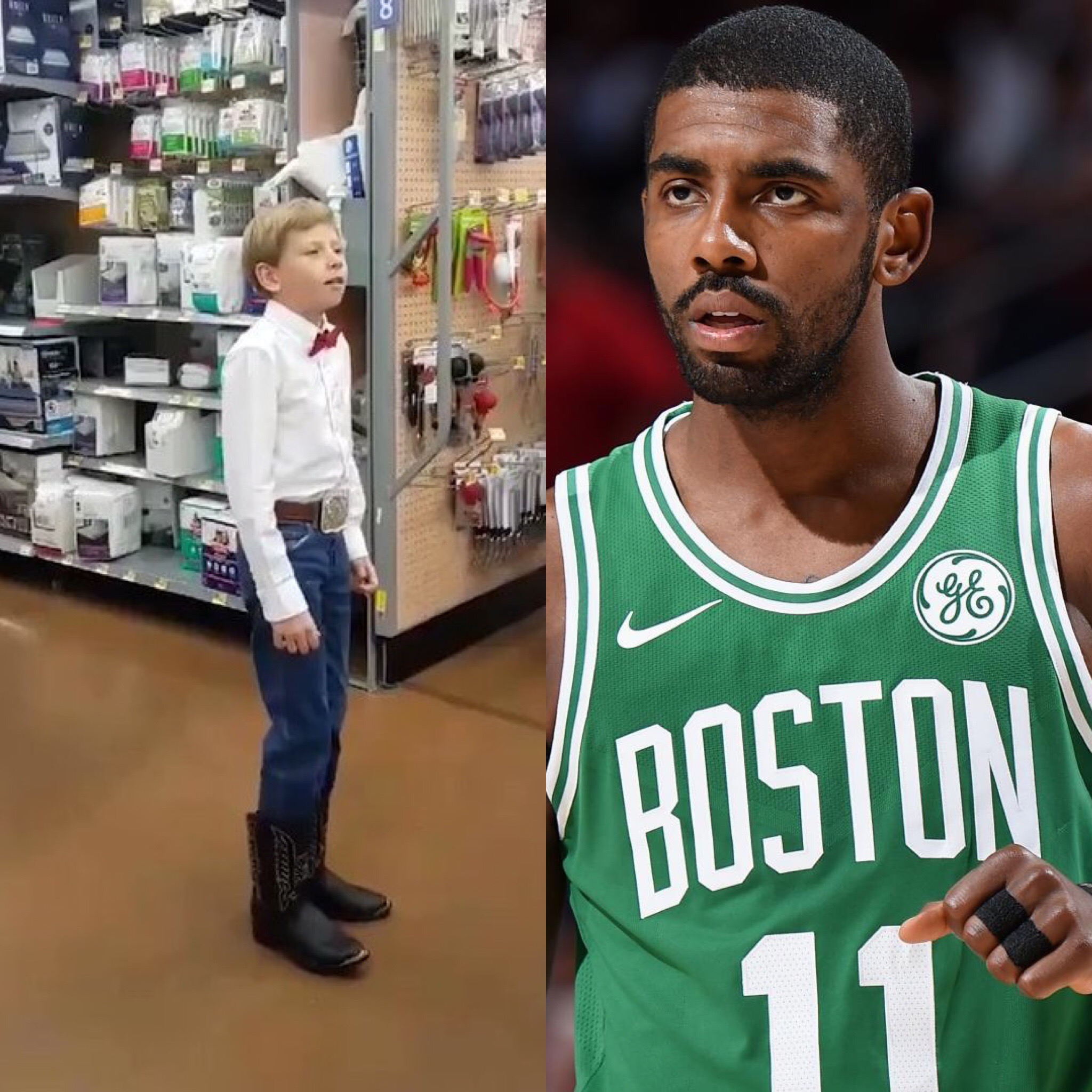 kyrie irving as a child