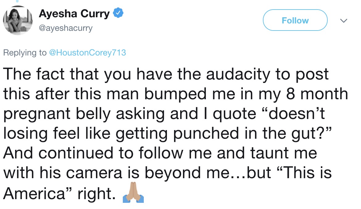 Ayesha Curry Tweet