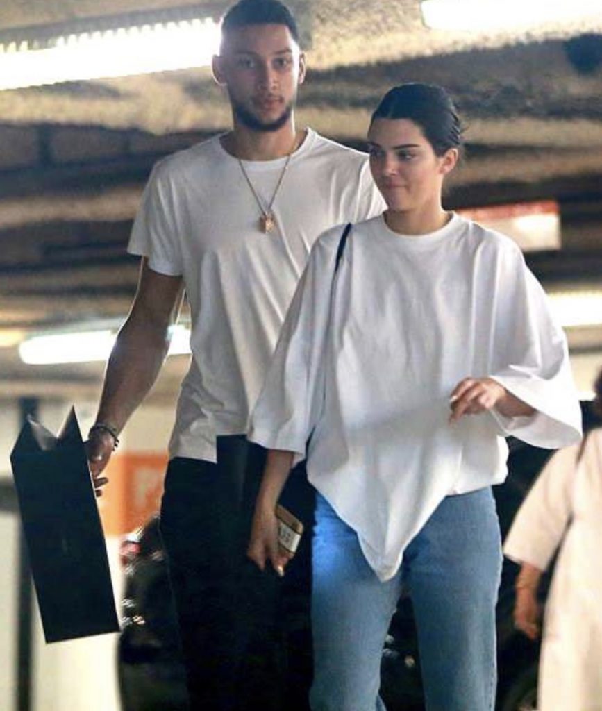 Ben Simmons Comments on Kendall Jenner's IG Video; Jenner ...