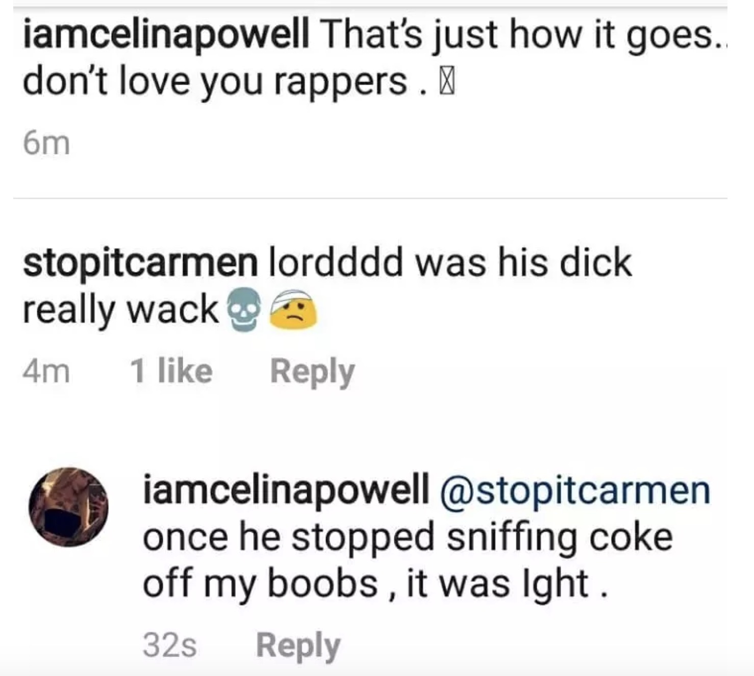 Powell leak celina Female Rapper