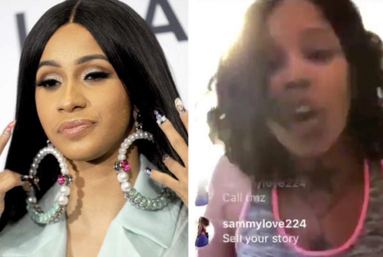 Cardi B’s Friend Goes on IG Live to Explain What Really Happened During ...