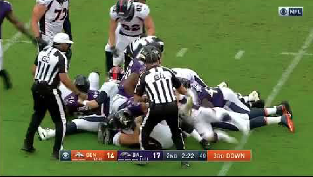 Watch Broncos RB Phillip Lindsay Get Ejected For Throwing Several ...