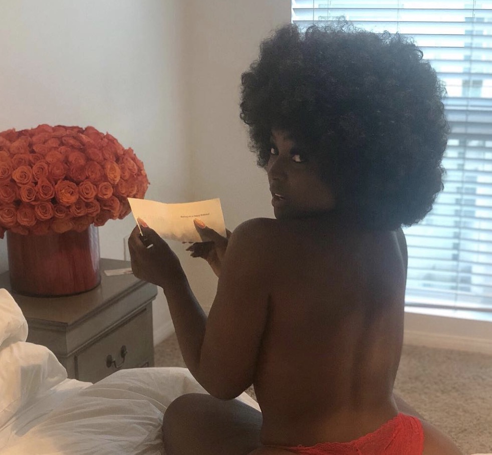 Amara La Negra Shows Off Topless Birthday Photos on IG (Video). 