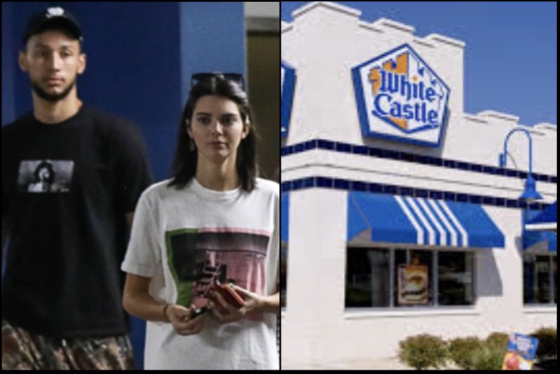 Ben Simmons Takes Kendall Jenner Out To White Castles