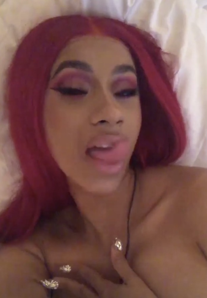 Cardi B Graphically States While Drinking Coffee The Only Th