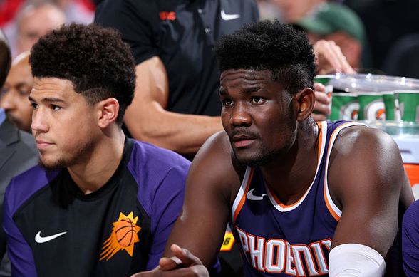 Details on Suns Devin Booker & Deandre Ayton Exchanging Words About Who ...