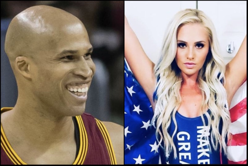 Terez Owens reported that Richard Jefferson was dating MAGA Blonde Bot Tomi ...