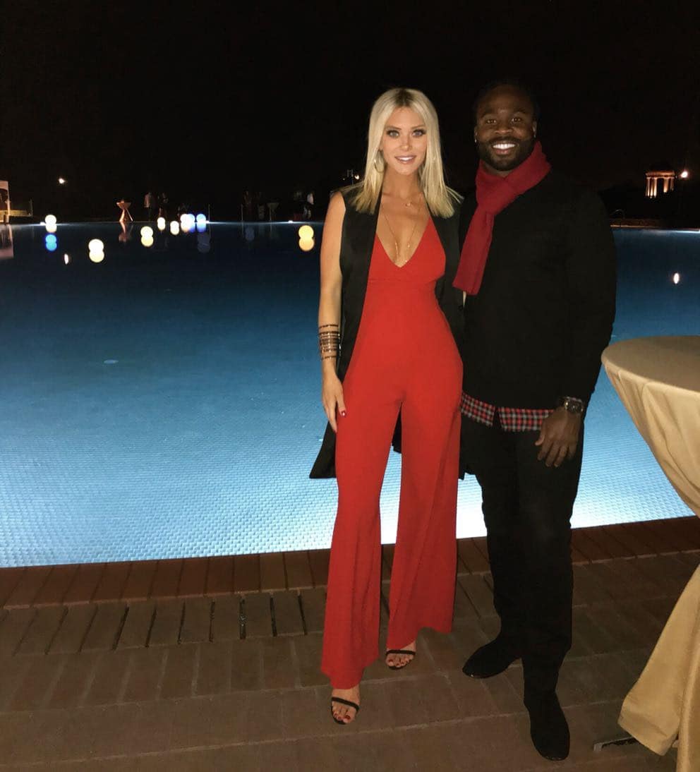 Chargers Jahleel Addae & His Fiancee Lindsey Nelson Toast to Black Men ...