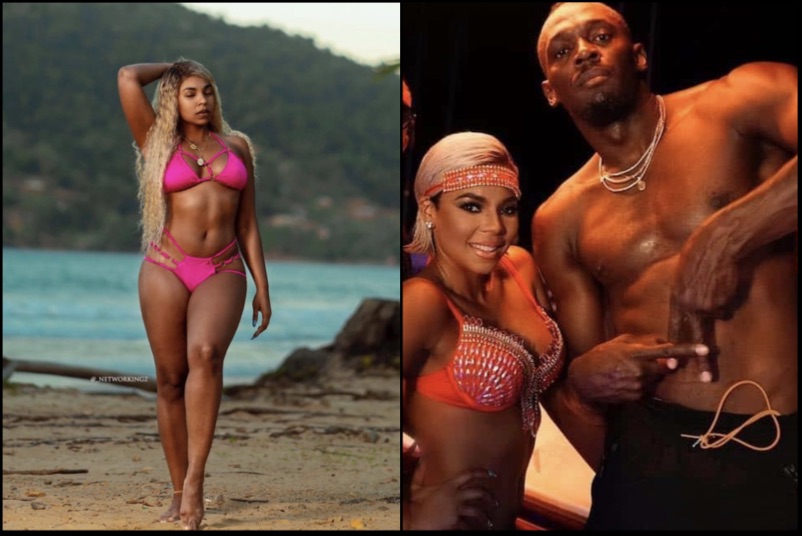 Video Ashanti Dances With Usain Bolt Shows Off New Bikini Photos Hot 