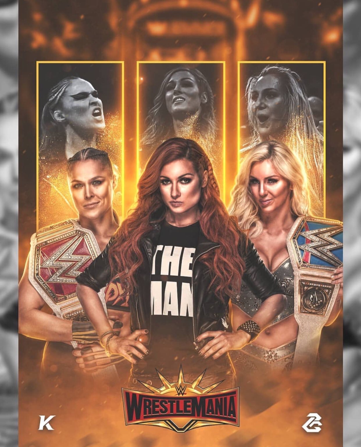 1242px x 1539px - How Will the First All-Female Wrestlemania Main Event Go Down? Spoiler  Alert: It Will Be Pretty Awesome (Video) â€“ BlackSportsOnline