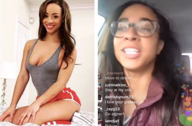 Adult Film Star Teanna Trump Goes On Ig Live To Explain Why She S Homeless Twitter Gives Her