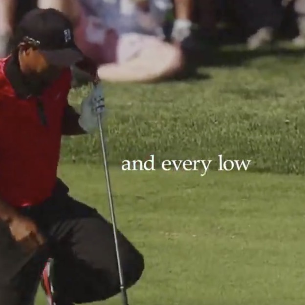 tiger woods masters nike commercial
