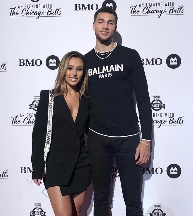 Zach LaVine Fiancée: Who is Hunter Mar? Know all about her and their  relationship – FirstSportz