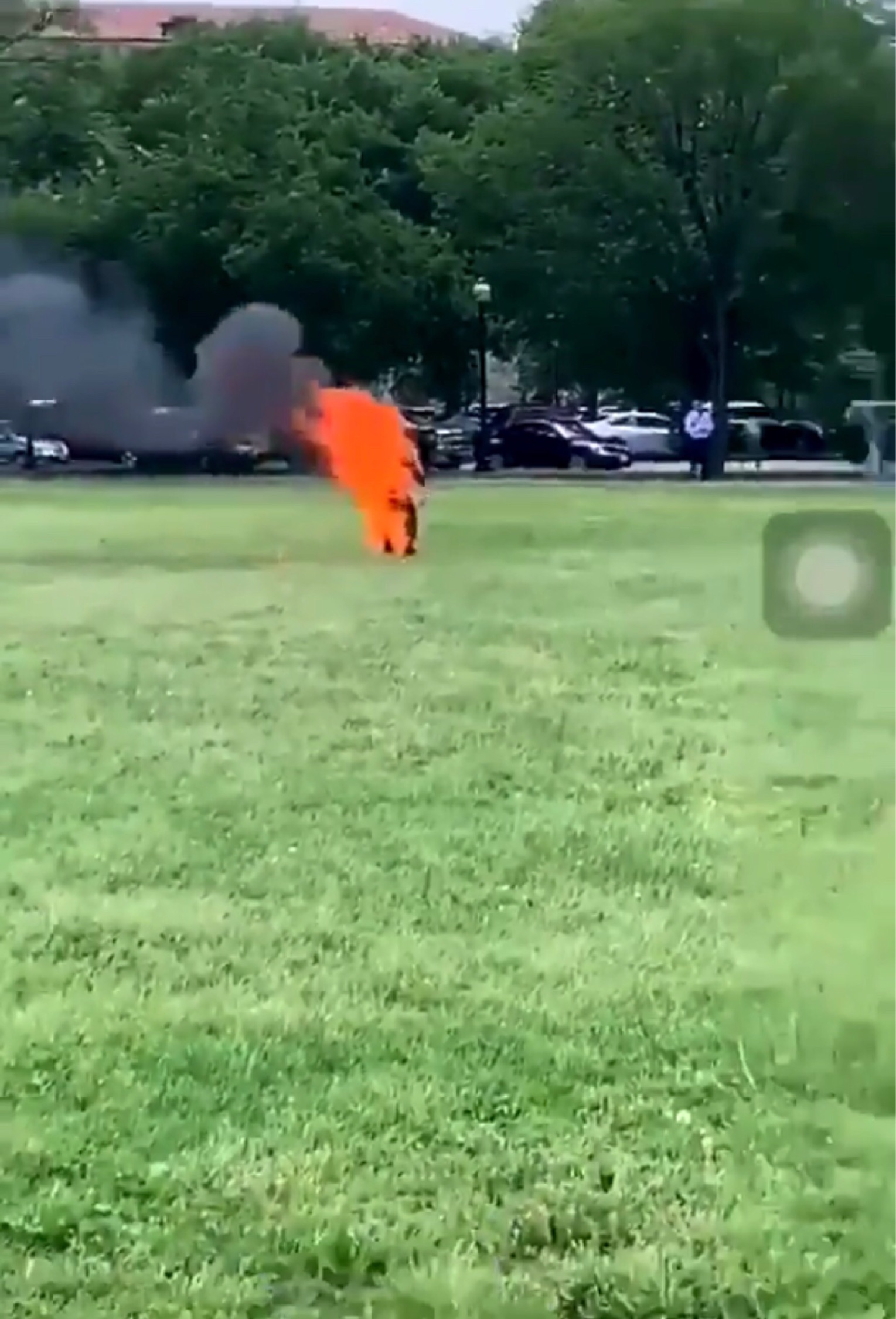 Take A Look At This Random Man Setting Himself On Fire Outside The   Washington Dc Man On Fire 