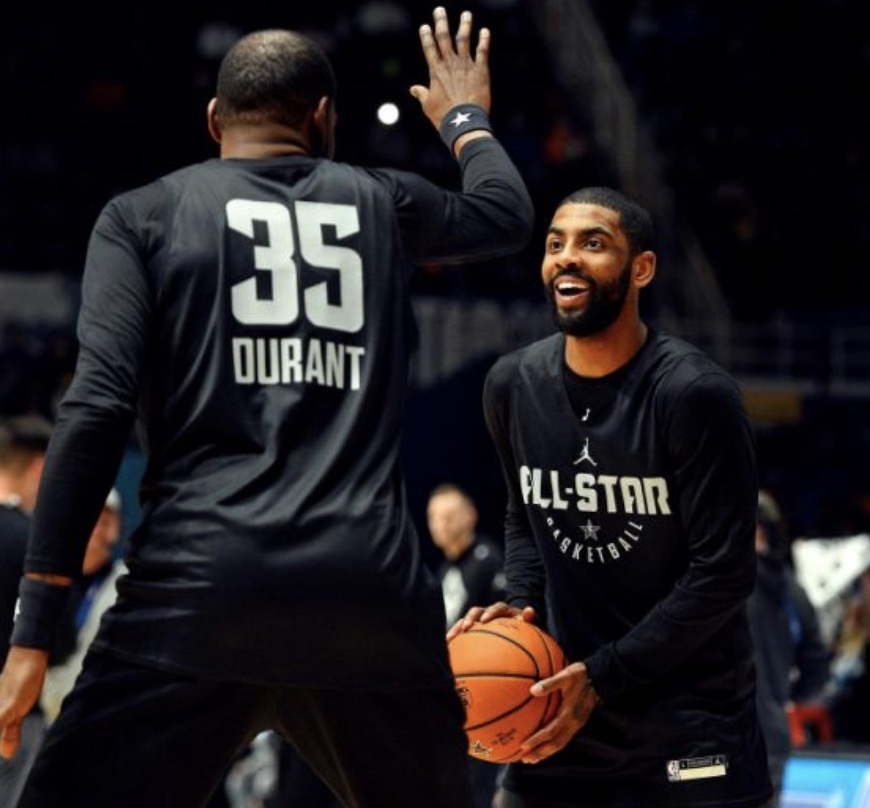 Kyrie Irving Meeting With Suns; Interested in Making a Superteam With Kevin Durant and Devin Booker