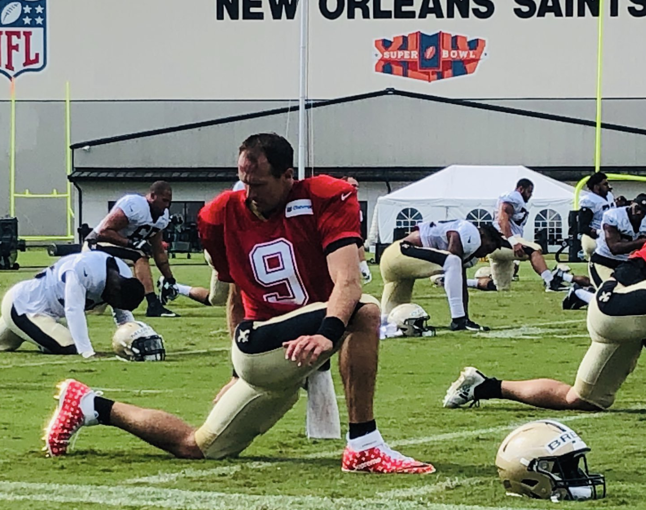 Twitter Reacts to Drew Brees Wearing Custom Supreme x Louis