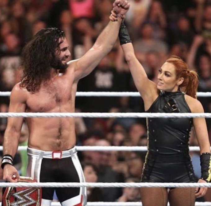 Twitter reacts to Seth Rollins and Becky Lynch confirming their