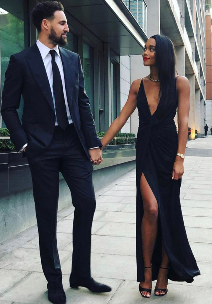 Klay Thompson Spotted with Girlfriend Laura Harrier Pre 