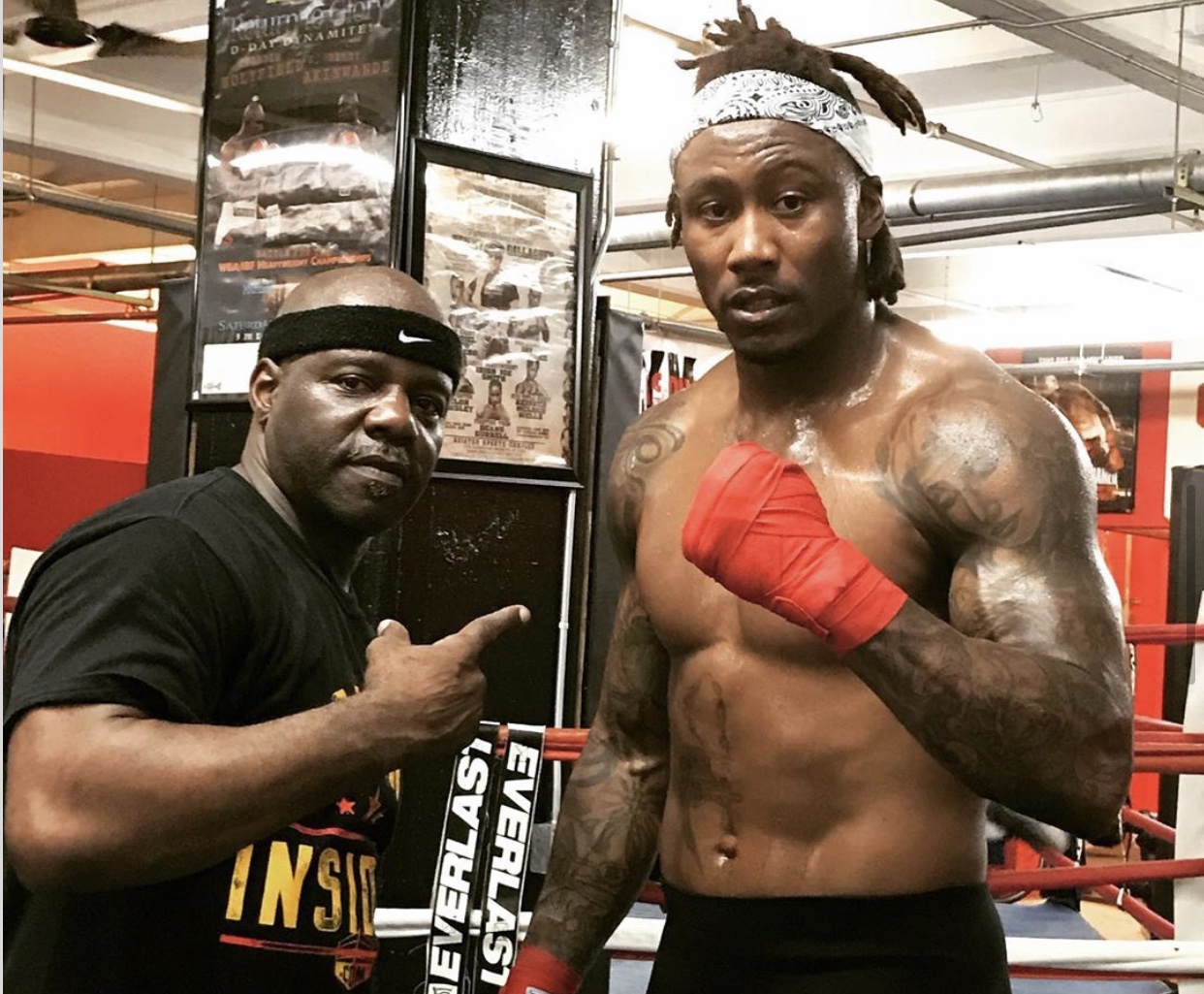 Watch Brandon Marshall on IG Speak How He is Becoming a Heavyweight Boxer; Calls Out Deontay Wilder, Anthony Joshua and Tyson Fury (Video)