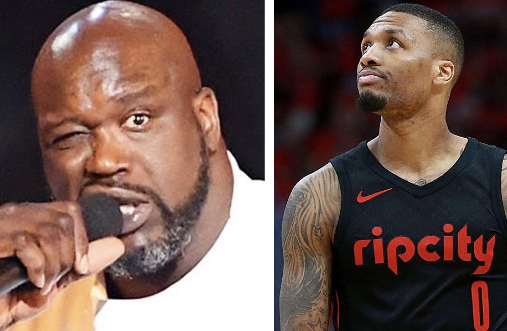 Video: Shaquille O'Neil Calls Out Damian Lillard For Losing In Playoffs With Blazers ...1738 x 1134