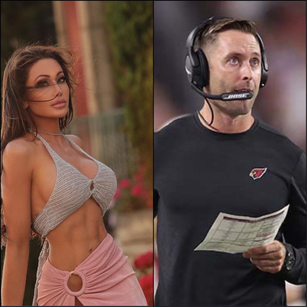 Kliff Kingsbury Gets His First Win As Head Coach Of The Cardinals See How His Girlfriend Holly