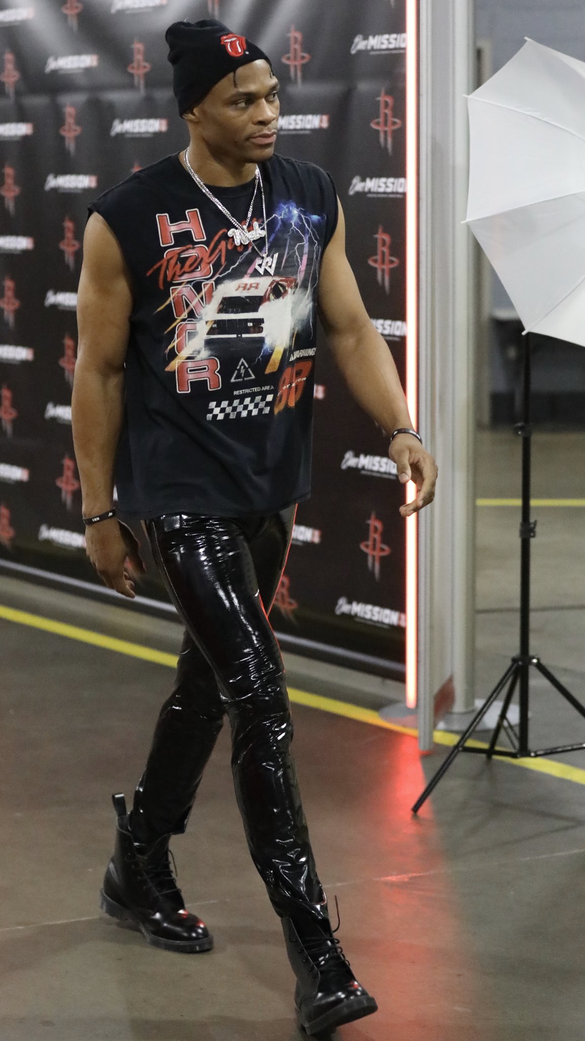 russell westbrook thigh high boots