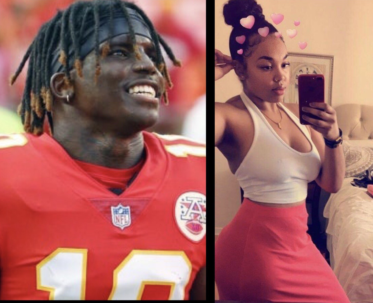 How Tyreek Hill Went Public With His New Ig Model Girlfriend During Soccer Match After Breaking 