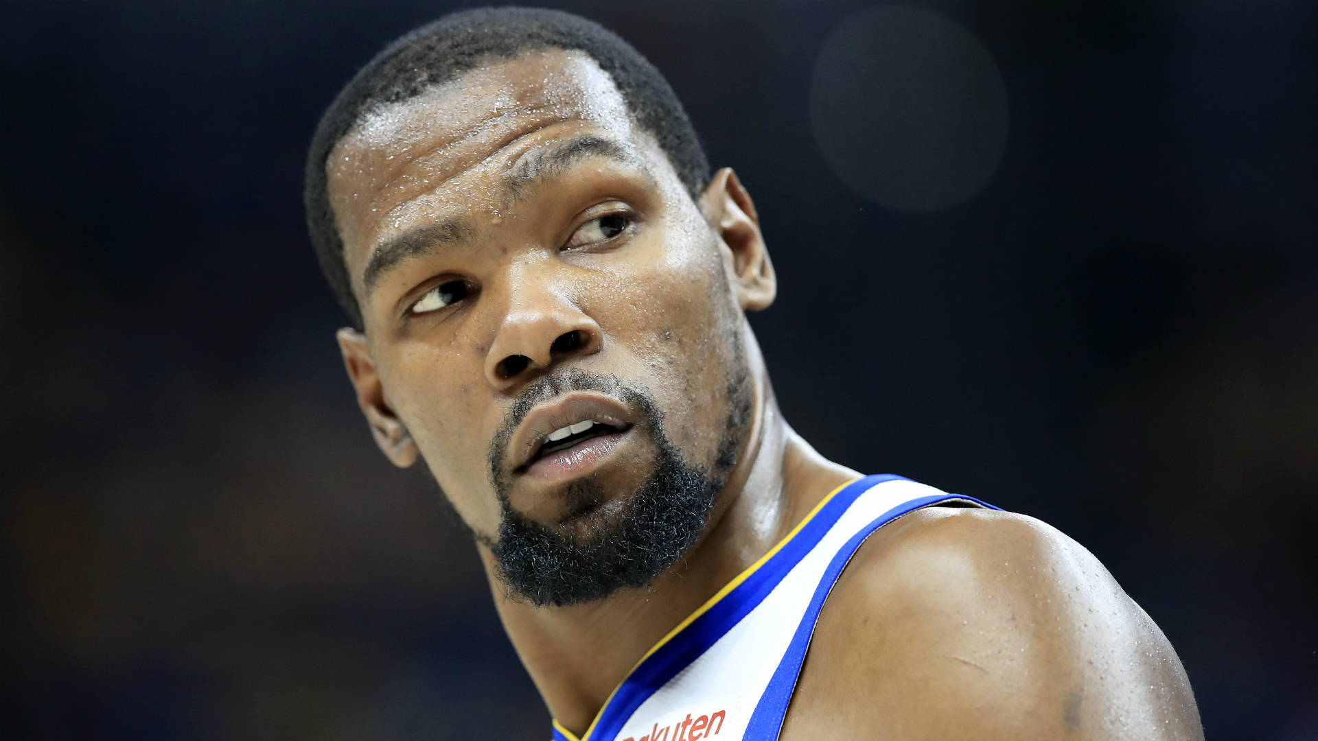 The Warriors Omit Kevin Durant from their Franchise of the Decade Video