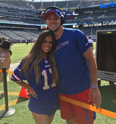 Josh Allen's stunning girlfriend Brittany Williams makes shock admission  and says QB 'ghosted me for a year'