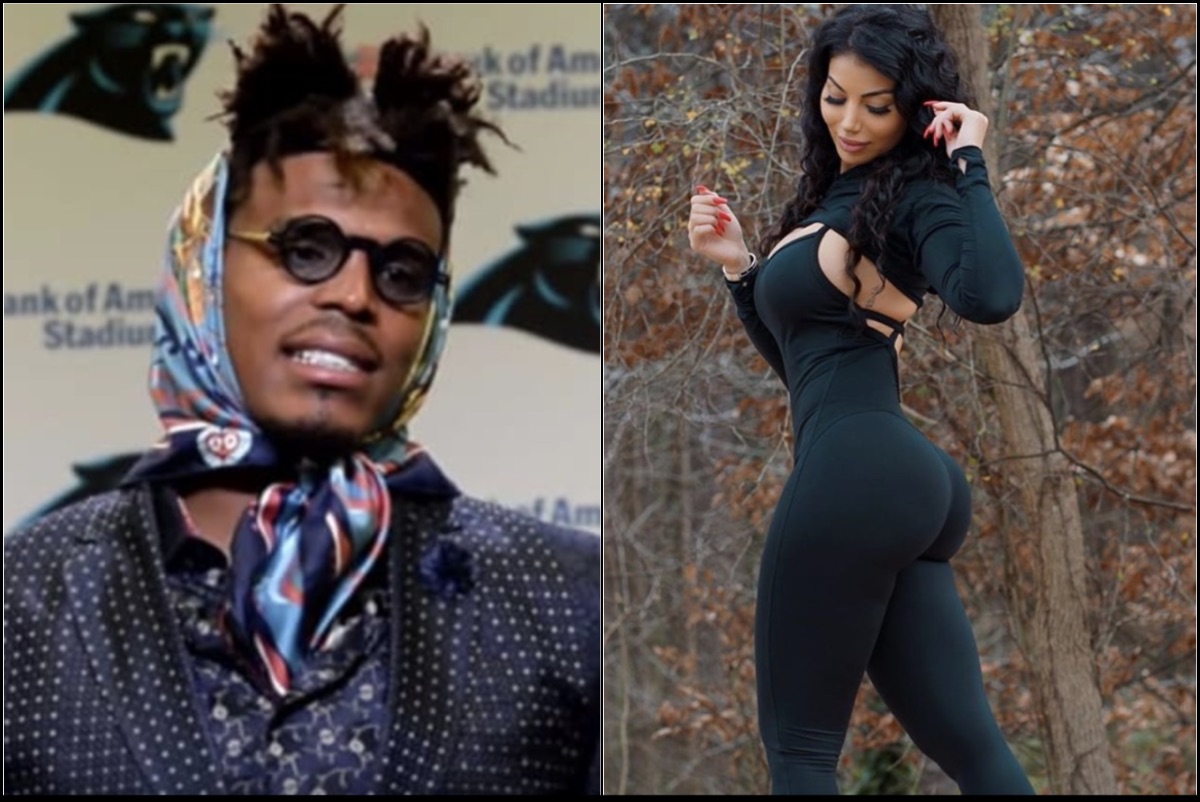 Cam Newton’s alleged baby mama La Reina Shaw is giving small glimpses of he...