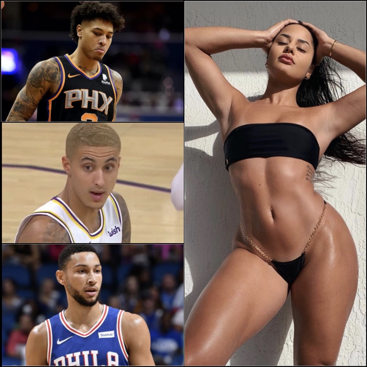 NBA players tend to date from the same pool of women, the Suns Kelly Oubre ...