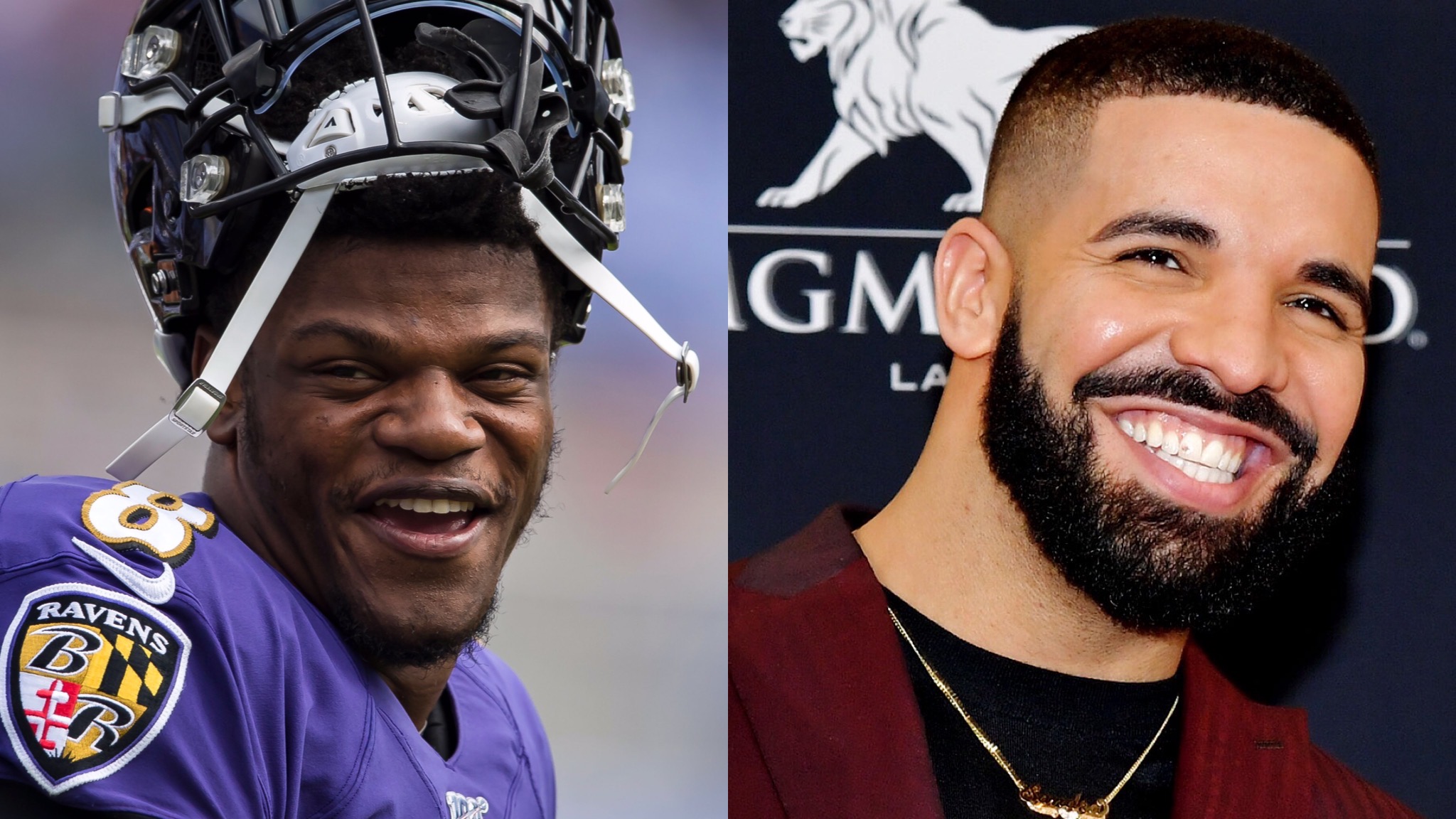 Lamar Jackson Thinks the 'Drake Curse' Is 'B.S.'