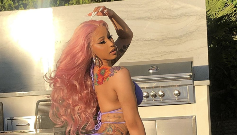 Watch Cardi B Reveal Her New Back Tattoo With Rona Thirst Traps (ig 