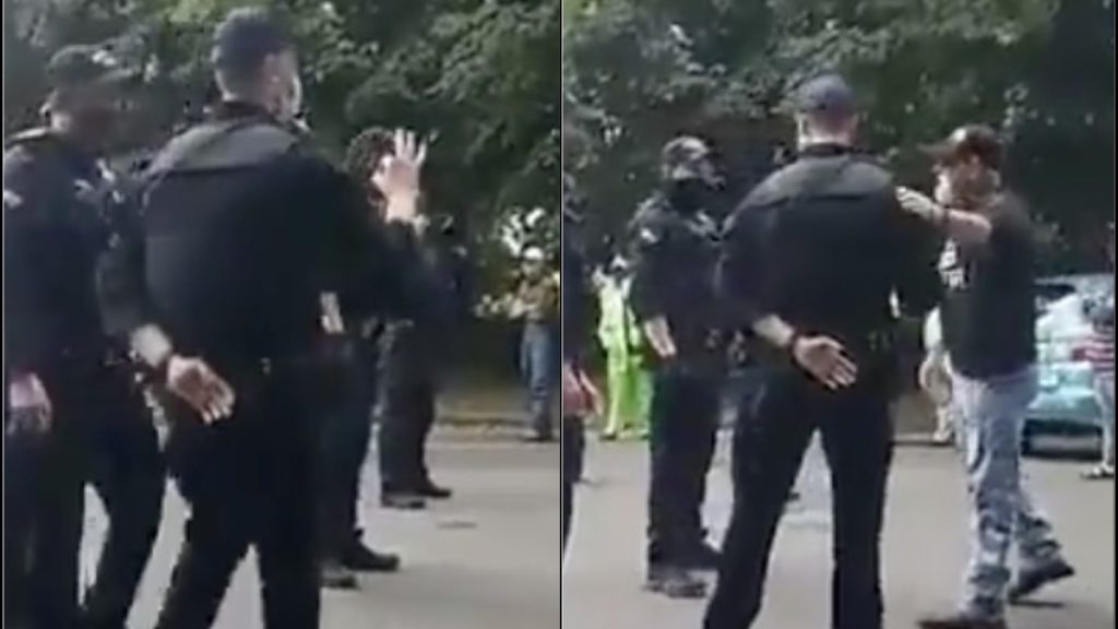 Video: Oregon State Police Officer Caught Flashing “White Power” Sign ...
